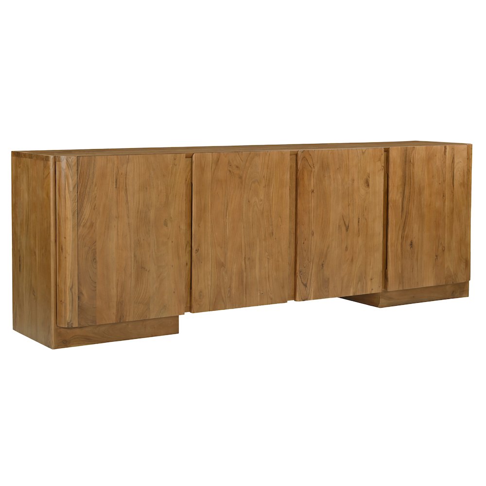 Percy 4-Door Sideboard in Acacia Tan. Picture 2
