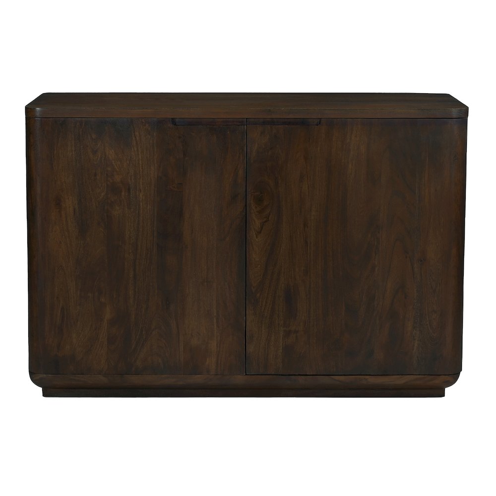 Bernard 2-Door Sideboard in Barista Brown on Solid Acacia Wood. Picture 1