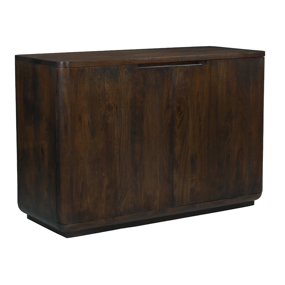 Bernard 2-Door Sideboard in Barista Brown on Solid Acacia Wood. Picture 3