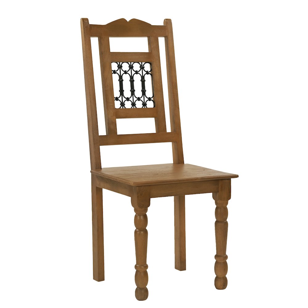 Bliss Dining Chair 2-Piece Set in Spice Tan. Picture 1