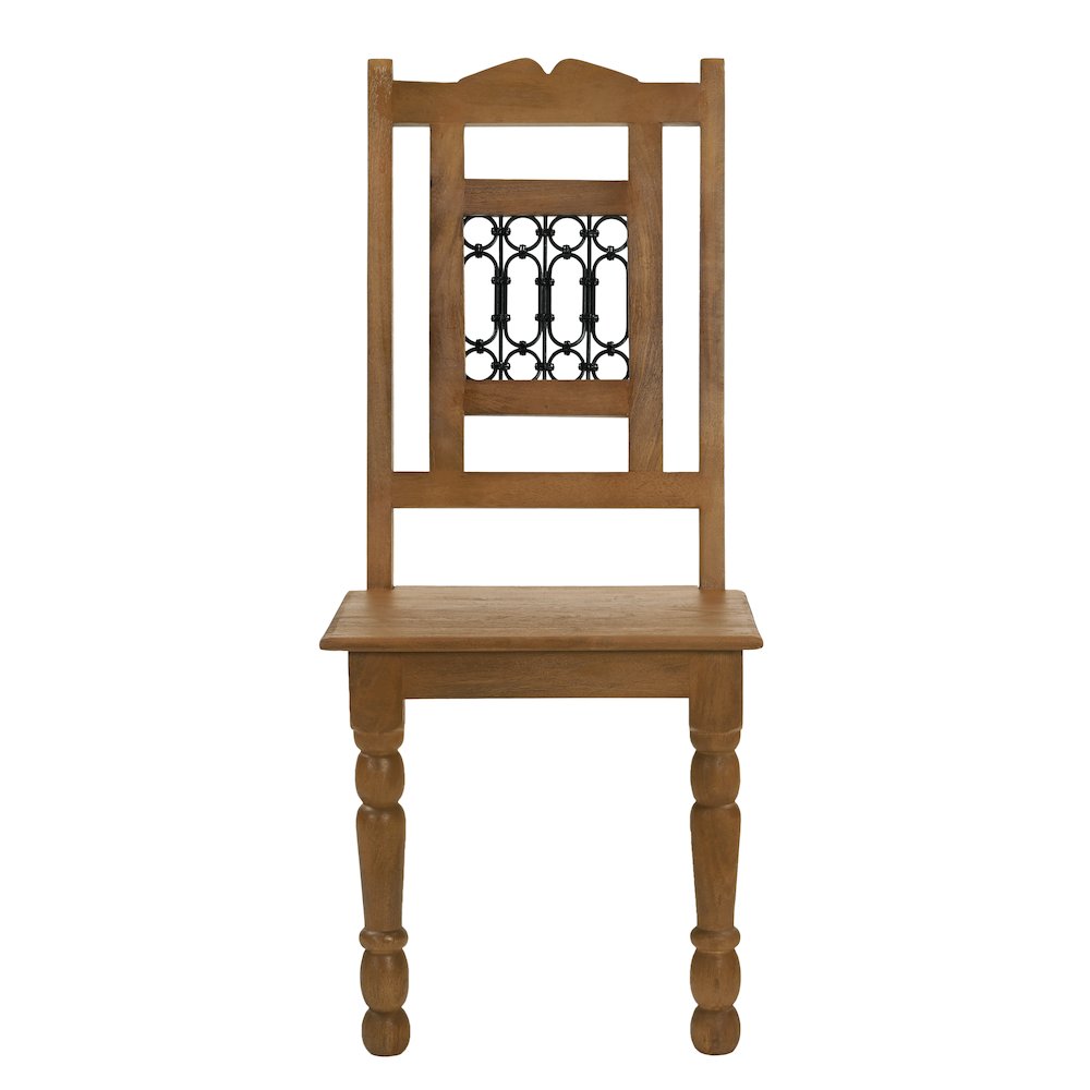 Bliss Dining Chair 2-Piece Set in Spice Tan. Picture 2