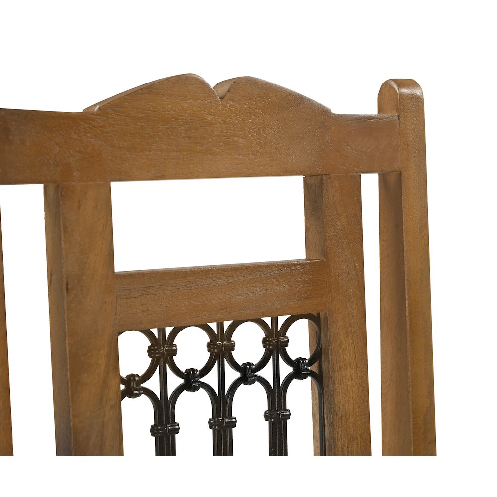 Bliss Dining Chair 2-Piece Set in Spice Tan. Picture 4