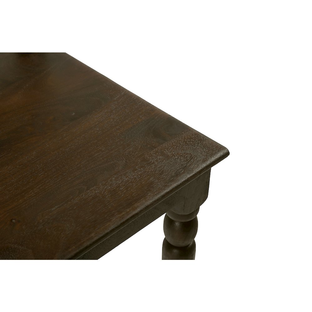 Bliss Counter Chair 2-Piece Set in Barista Brown. Picture 5