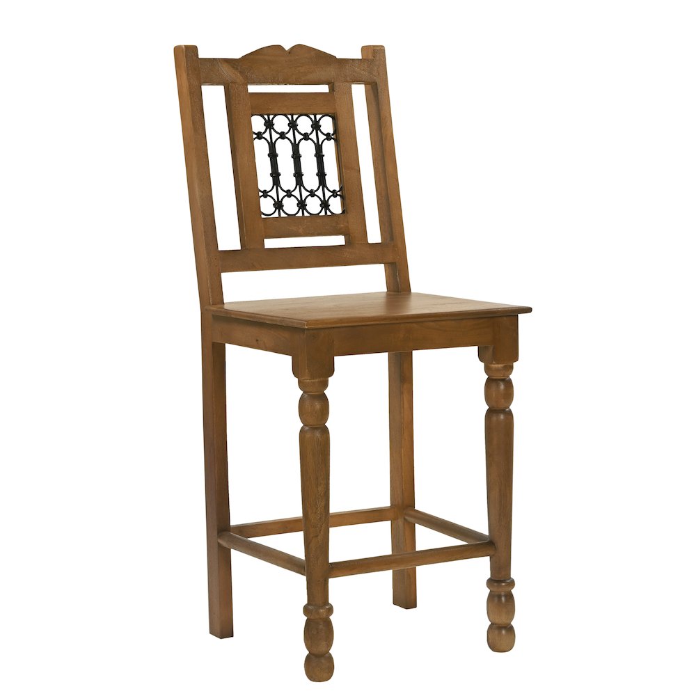 Bliss Bar Chair 2-Piece Set in Spice Tan. Picture 1