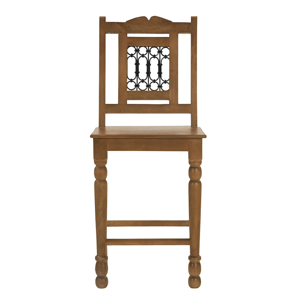 Bliss Bar Chair 2-Piece Set in Spice Tan. Picture 2