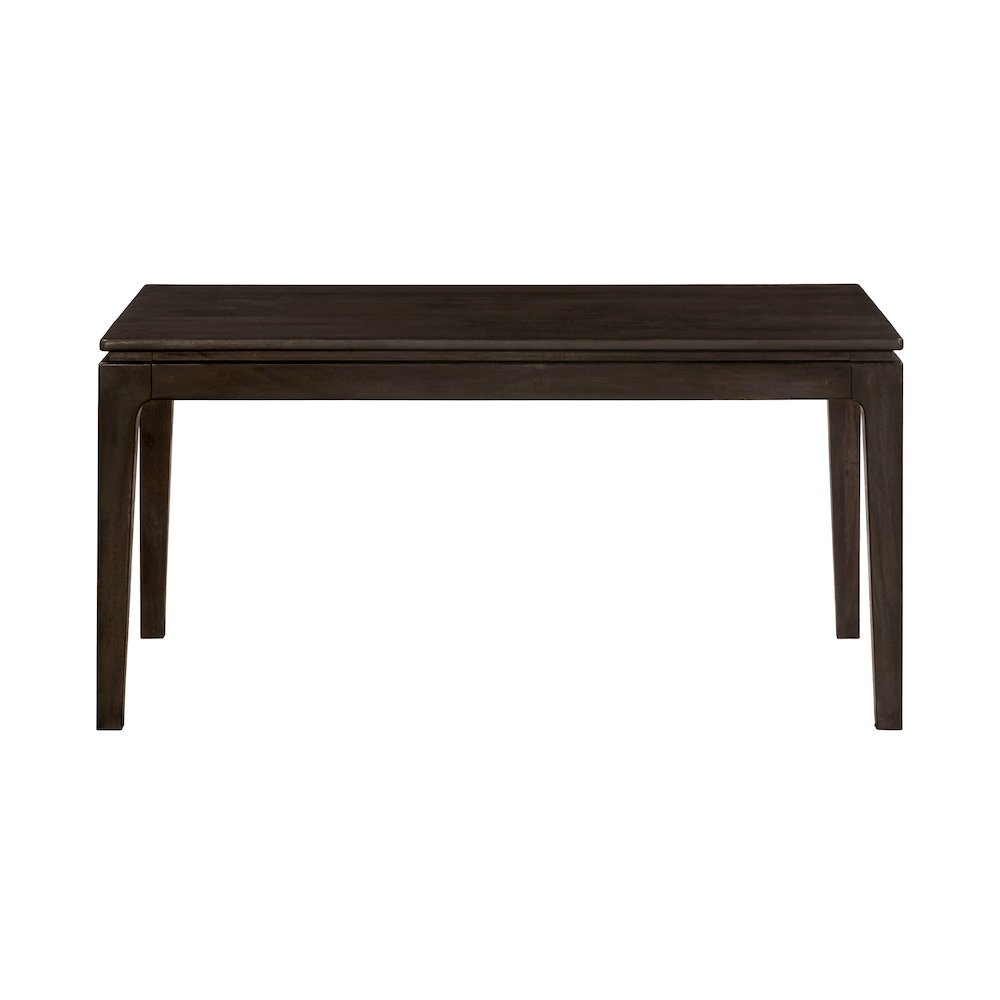 Cassandra Small Rectangular Dining Table in Barista Brown. Picture 3