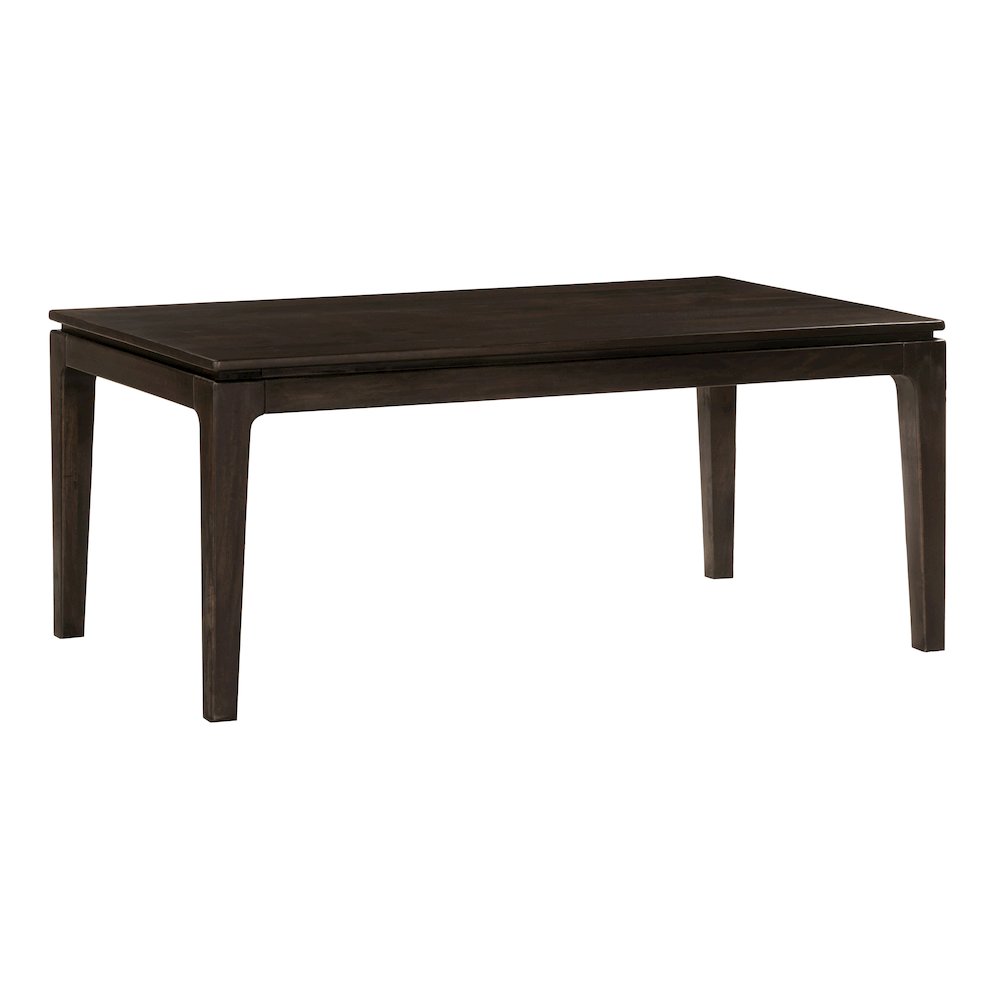 Cassandra Large Rectangular Dining Table in Barista Brown. Picture 1