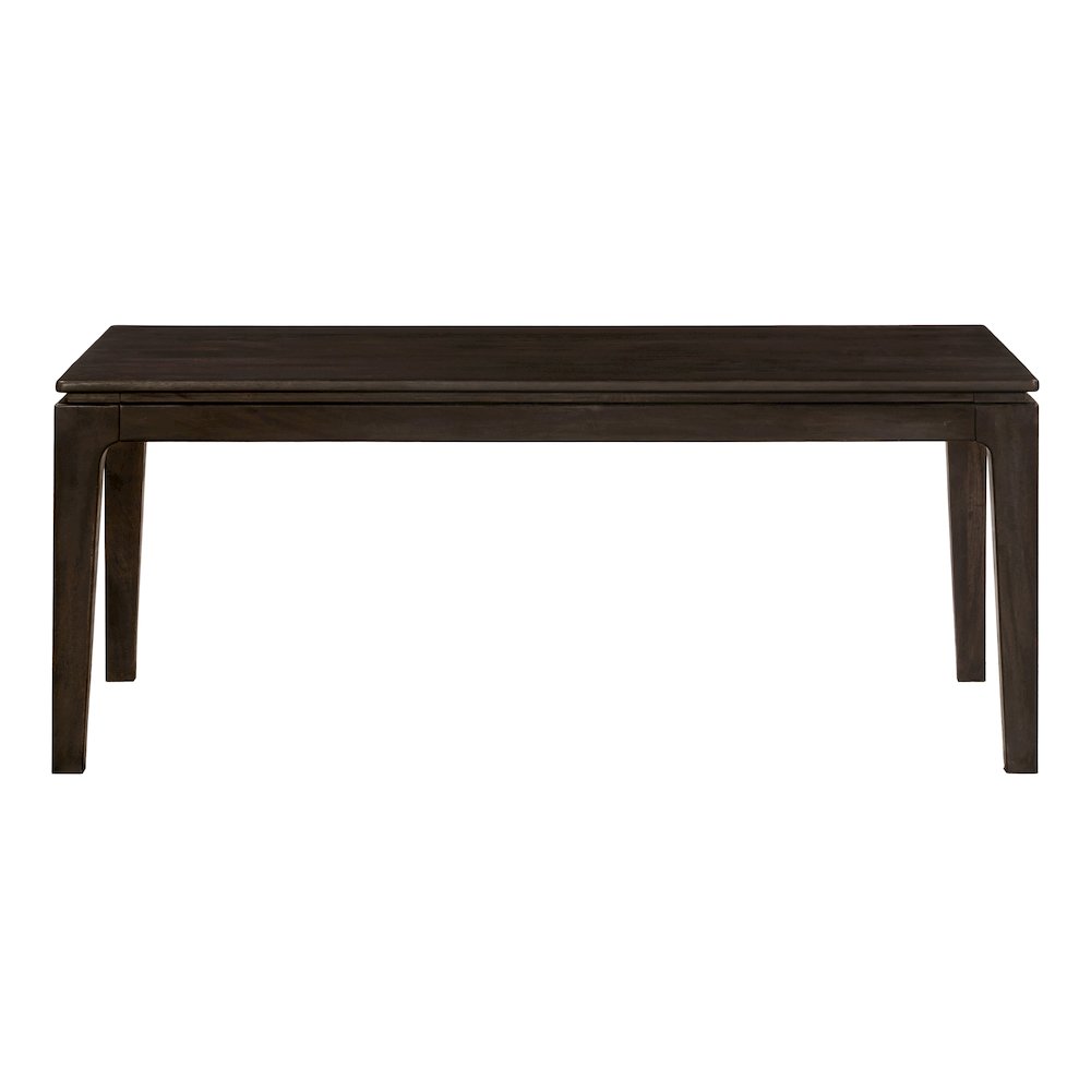 Cassandra Large Rectangular Dining Table in Barista Brown. Picture 3
