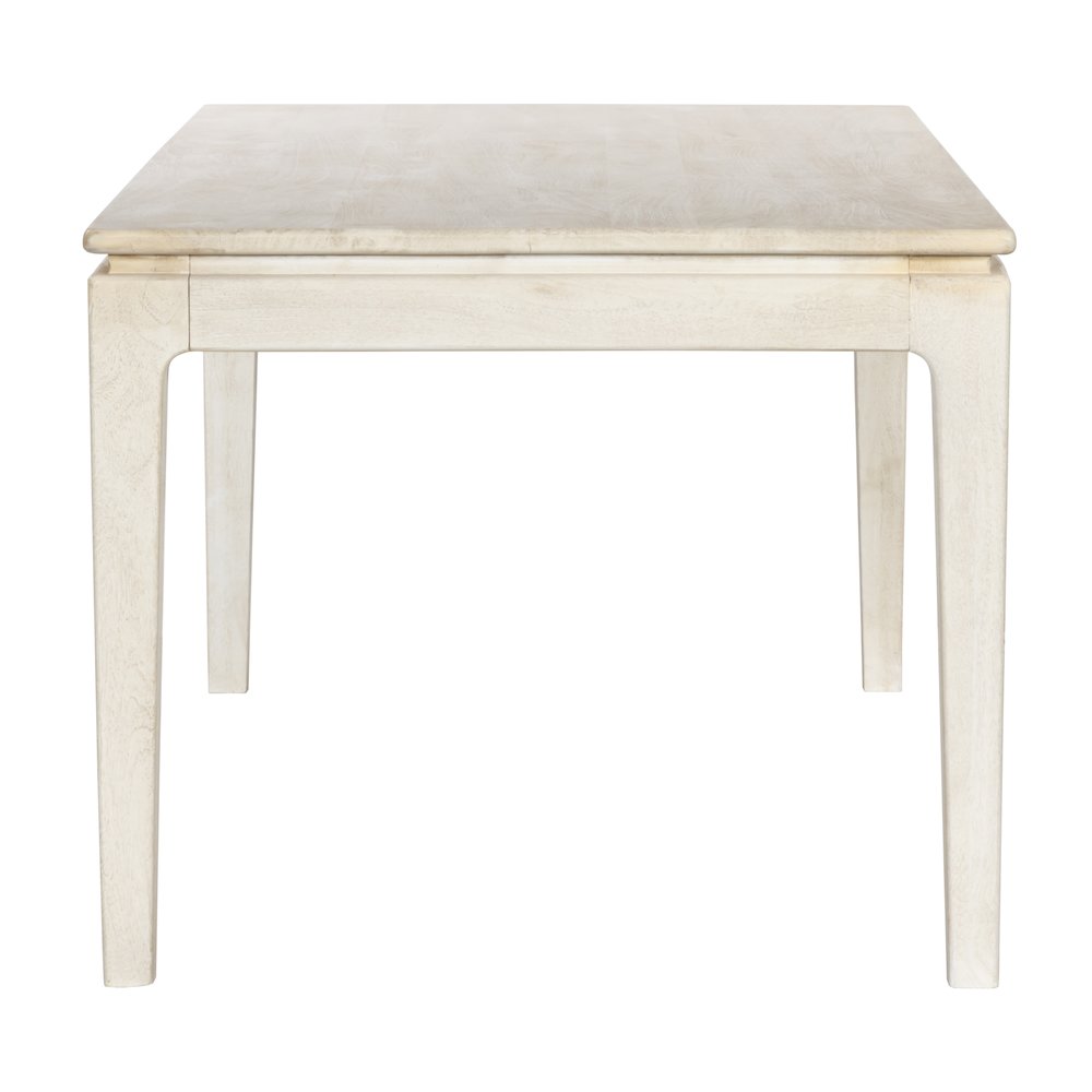 Cassandra Large Rectangular Dining Table in Stone Natural. Picture 3