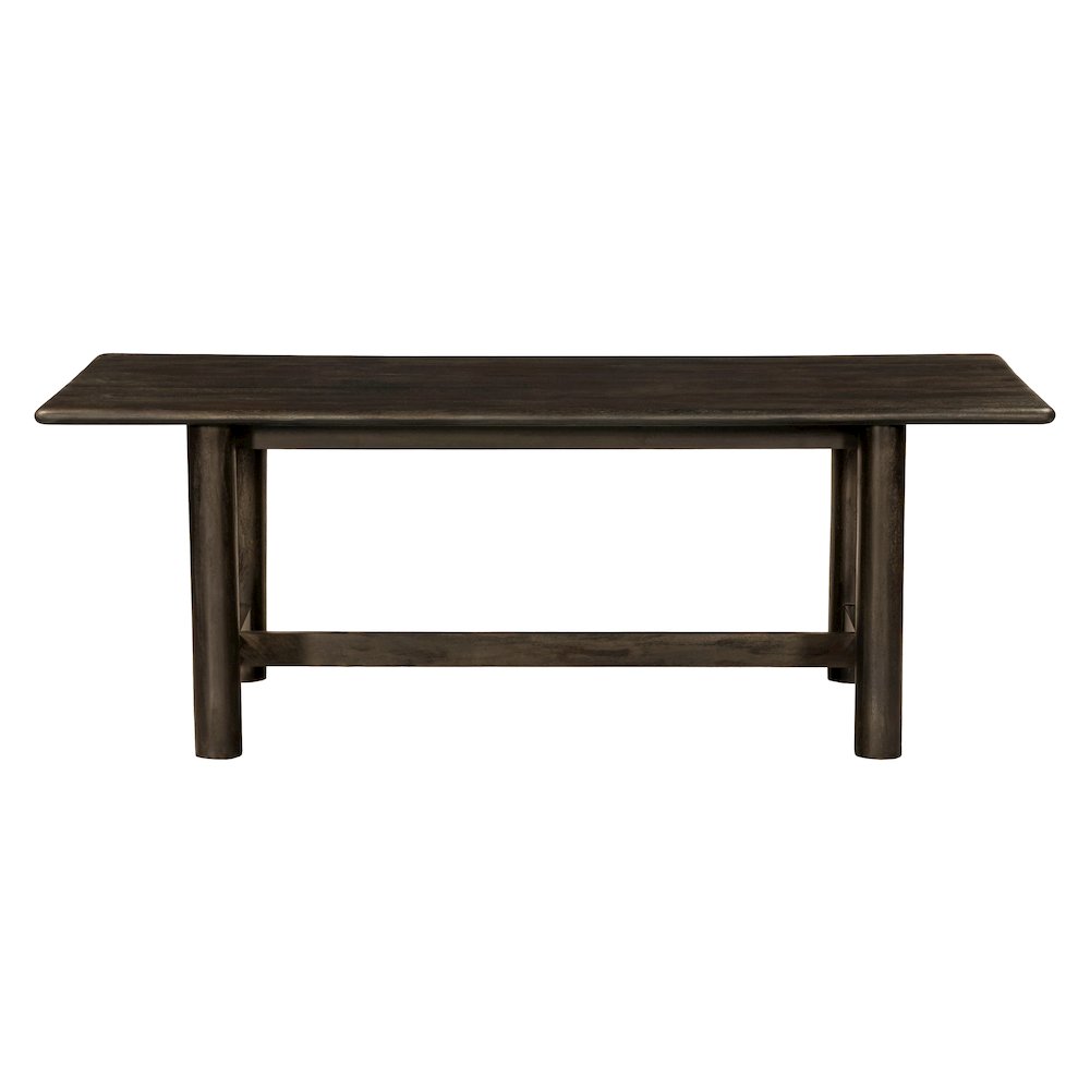 Augustus Rectangular Dining Table in Barista Brown. Picture 3