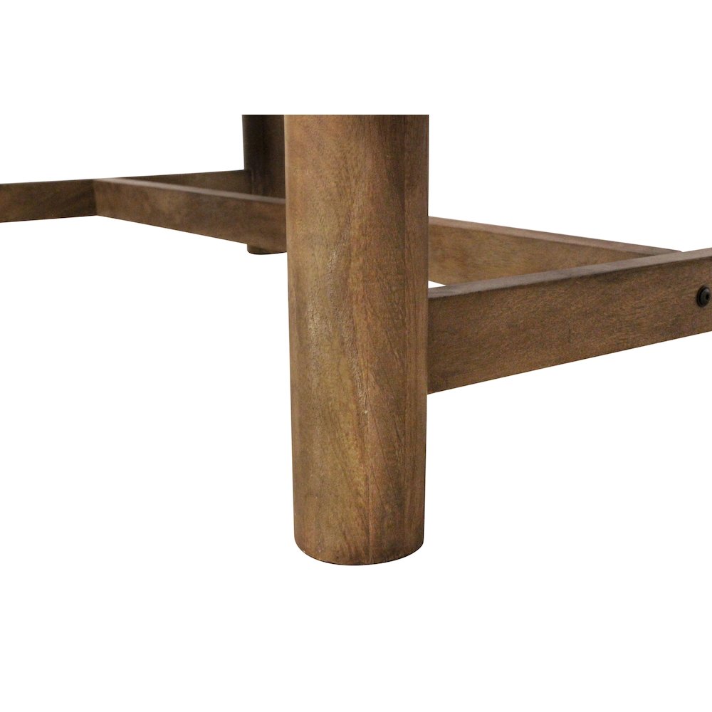Augustus Rectangular Dining Table in Spice Tan. Picture 5