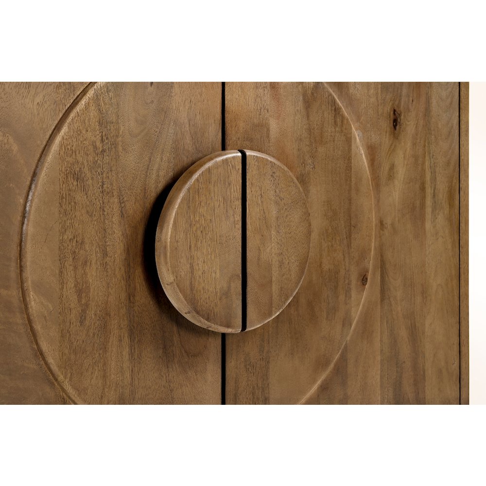 Augustus 2-Door Sideboard in Spice Tan. Picture 5
