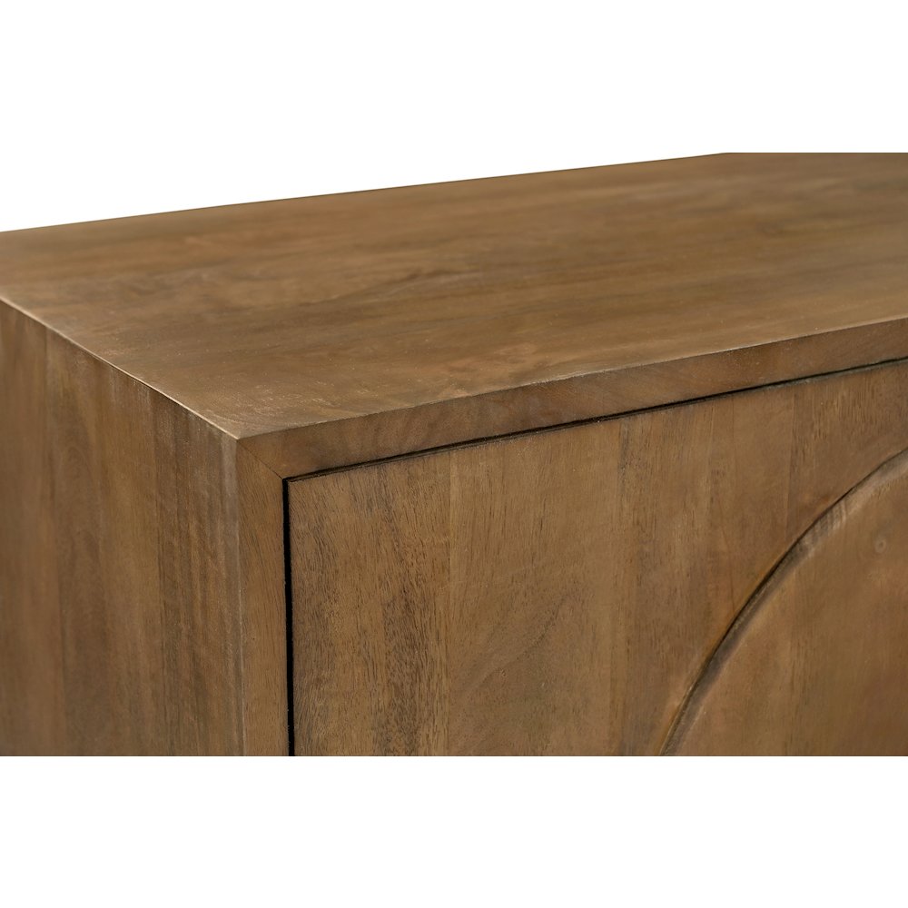 Augustus 4-Door Sideboard in Spice Tan. Picture 6
