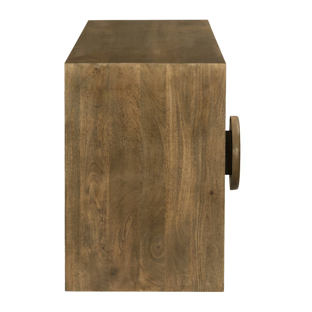 Augustus 4-Door Sideboard in Spice Tan. Picture 7