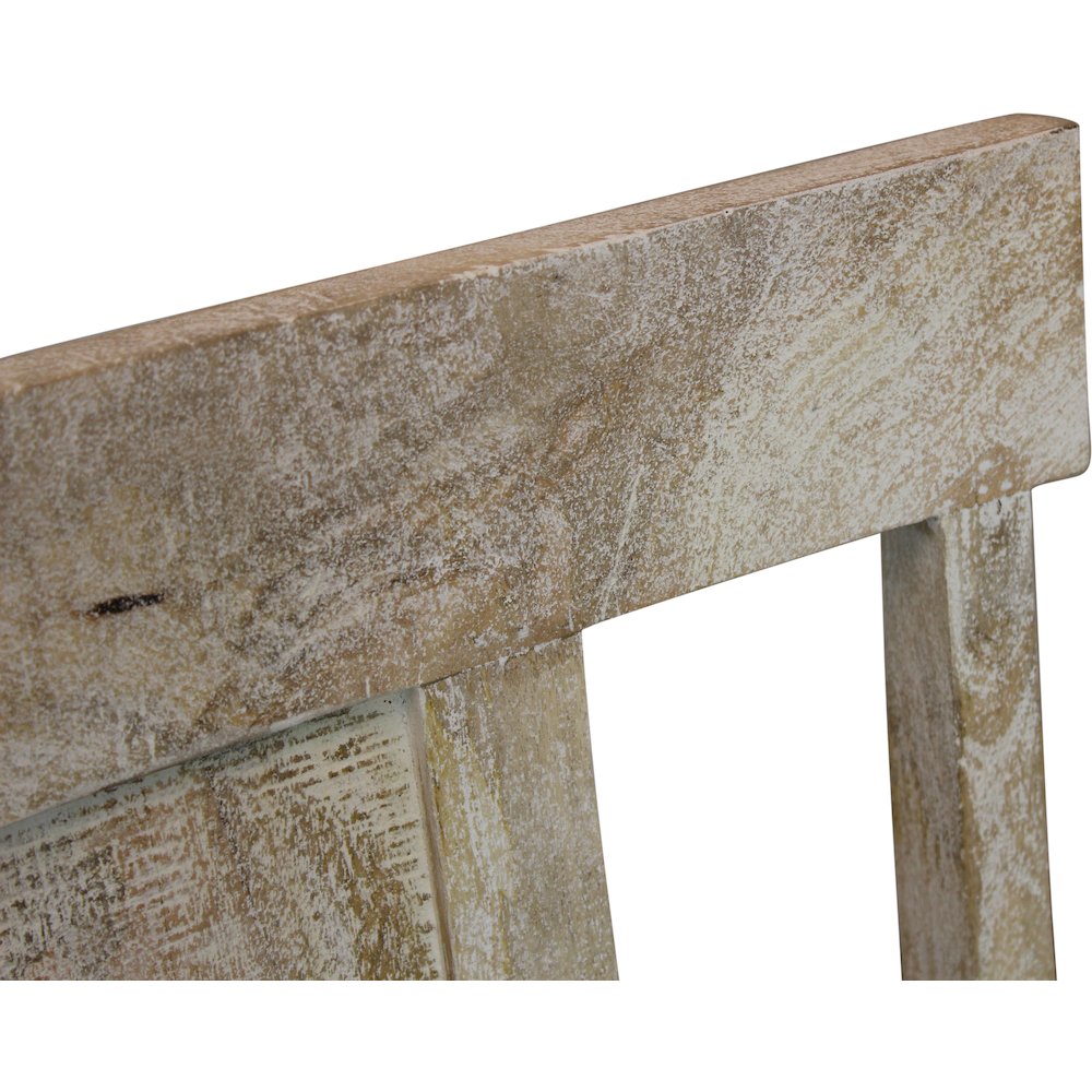 Farmhouse Benedict Dining Chair 2-Piece Set in White Wash. Picture 7