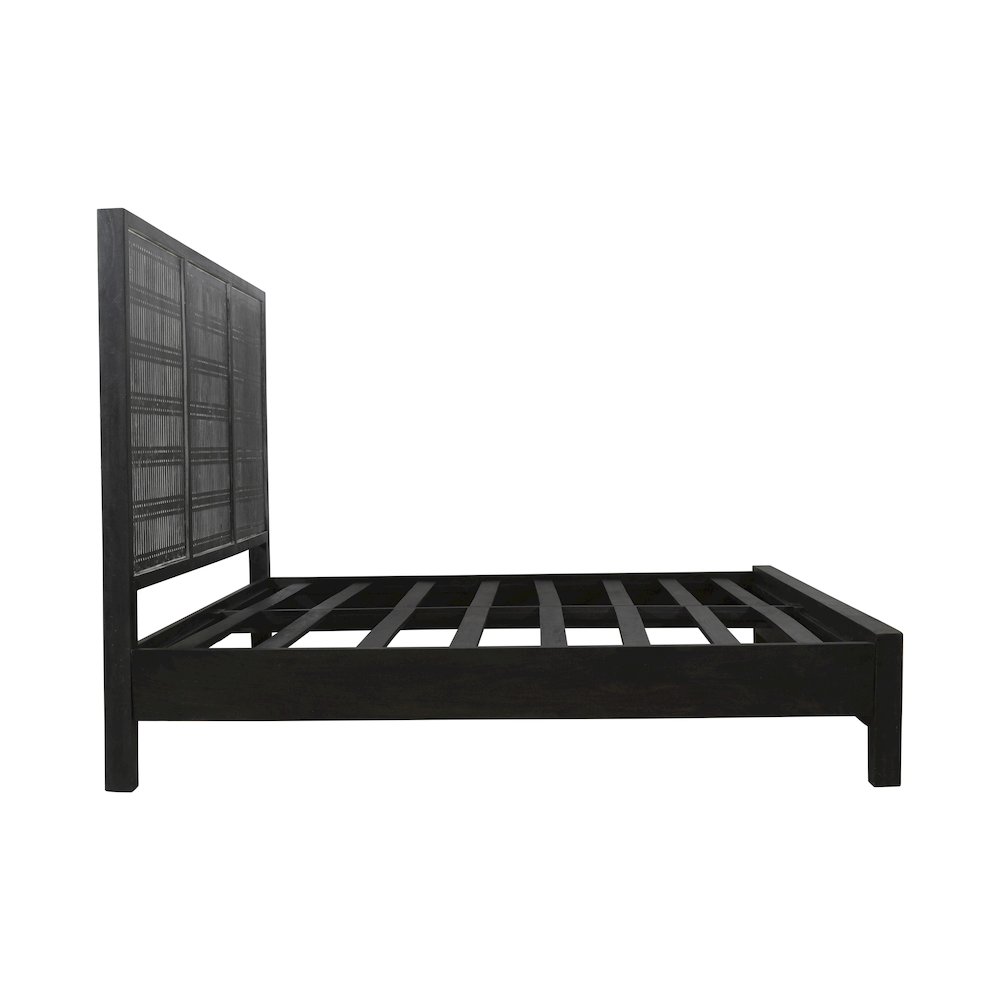 Sarah Eastern King Bed in Antique Brown. Picture 5