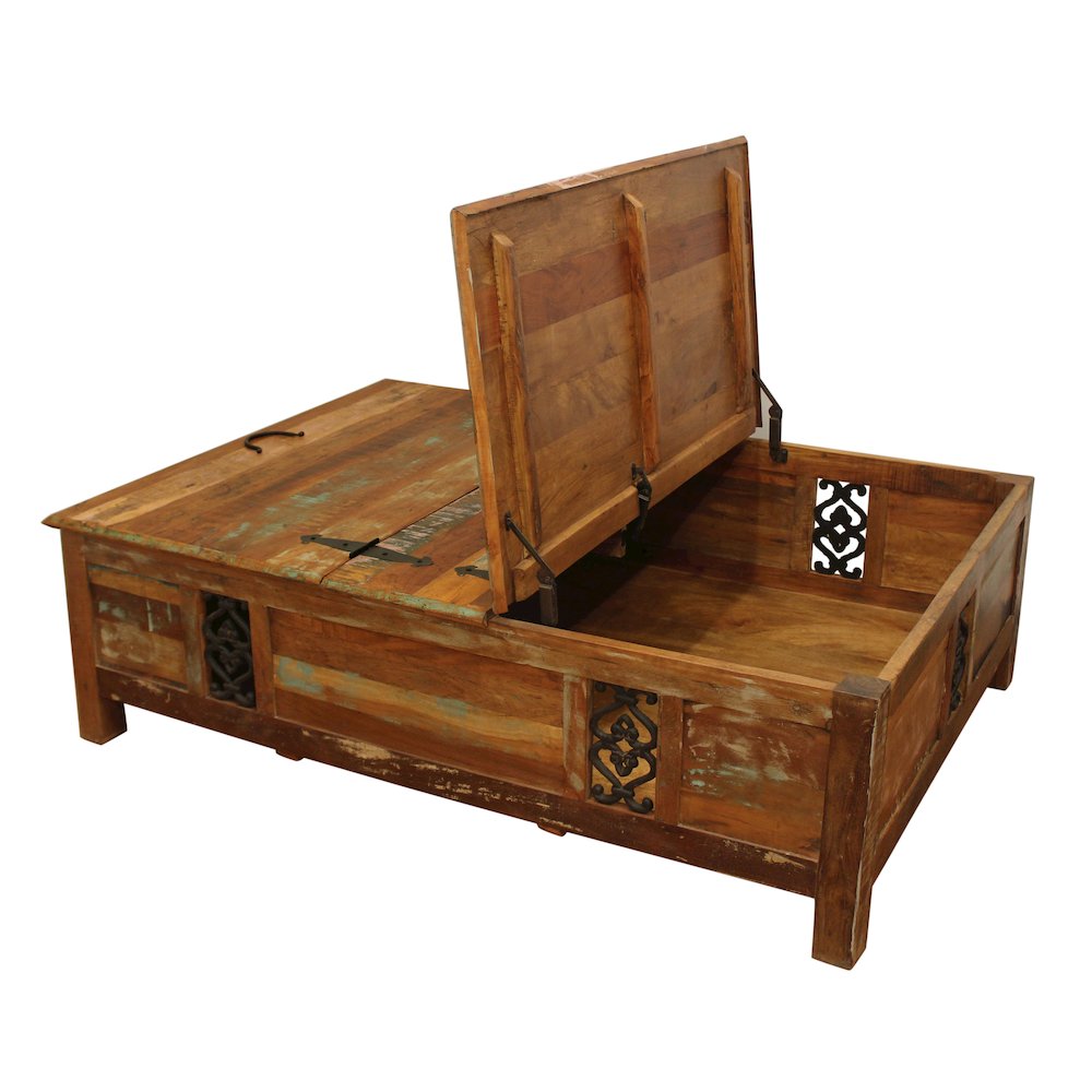 Trinidad 60" Box Cocktail Table. Picture 6