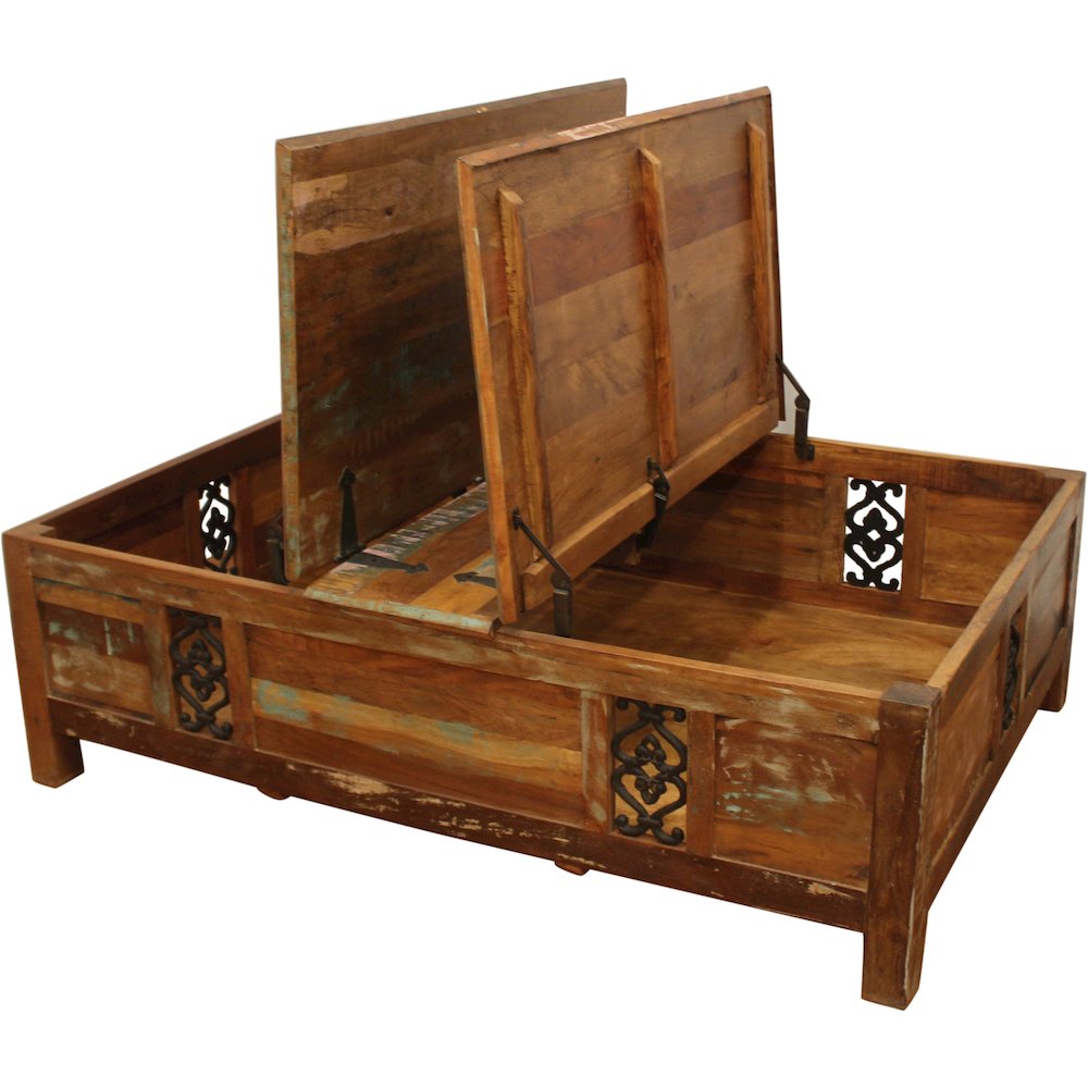 Trinidad 60" Box Cocktail Table. Picture 8