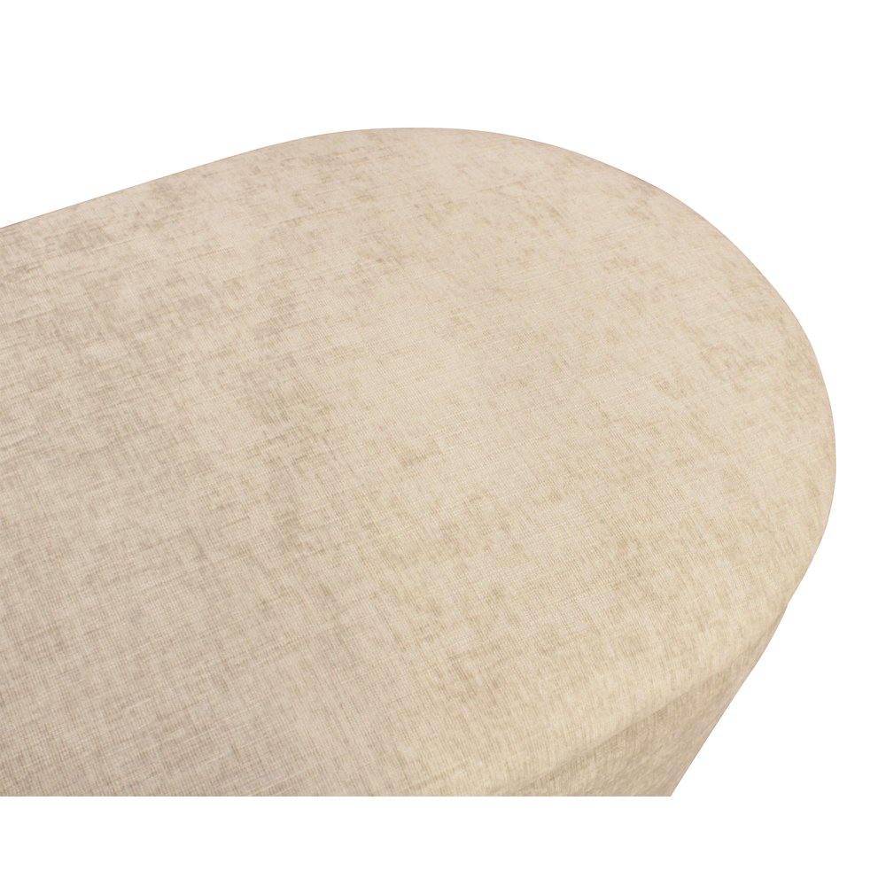 Jackie Storage Bench in Beige. Picture 6