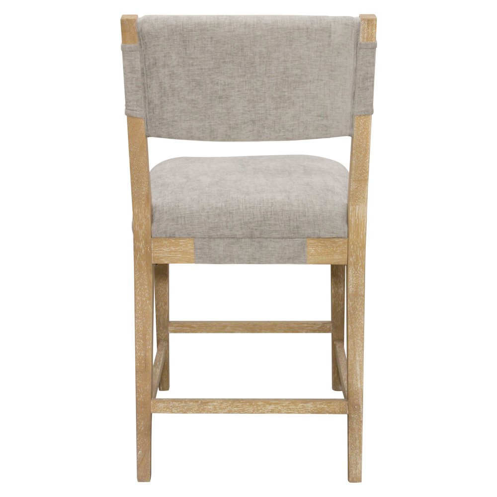 Clara Counter Stool in Slate Linen. Picture 6