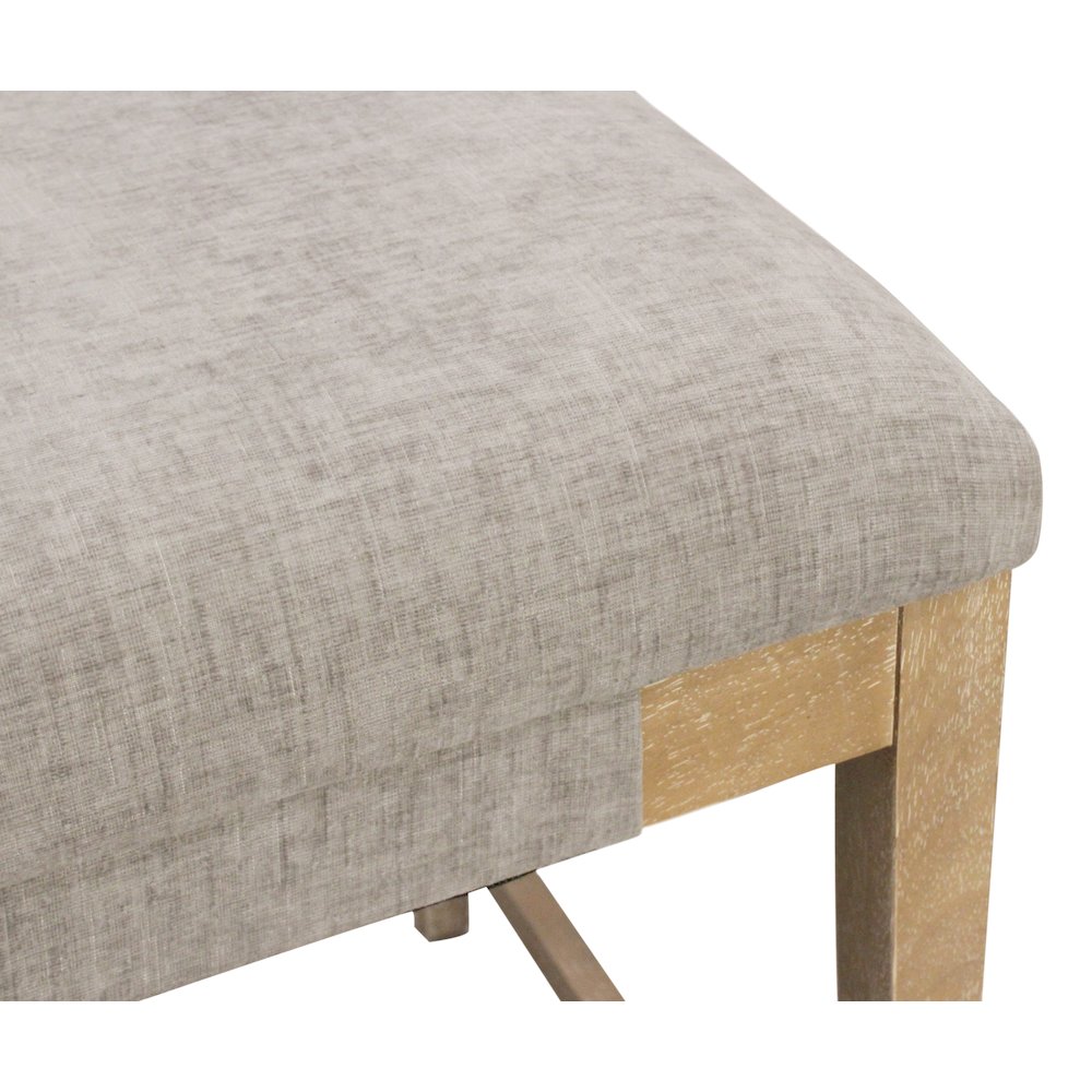 Clara Bar Stool in Slate Linen. Picture 9