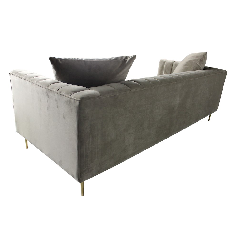 Mid-Century Modern Rutland Sofa in Beige. Picture 3