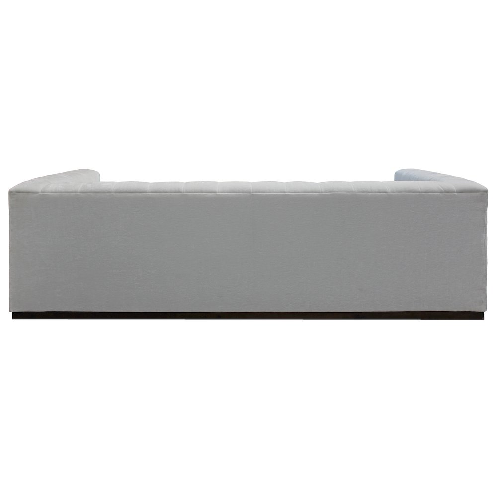 Upton Sofa in Ivory with 2 Toss Pillows. Picture 4