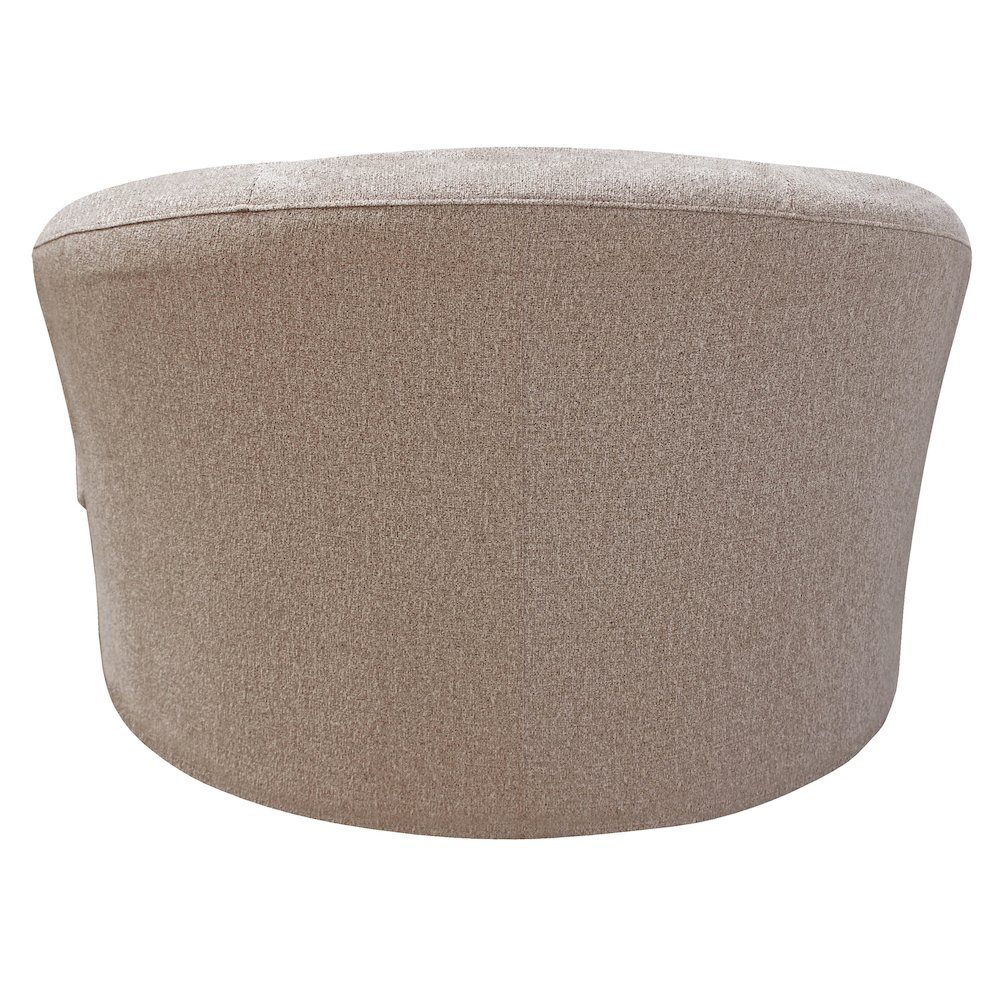 Modern Vista Swivel Chair in Sand. Picture 4