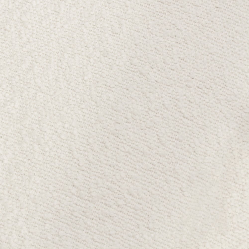 Venus Lounge Chair in Ivory Boucle on Natural Solid Wood. Picture 9
