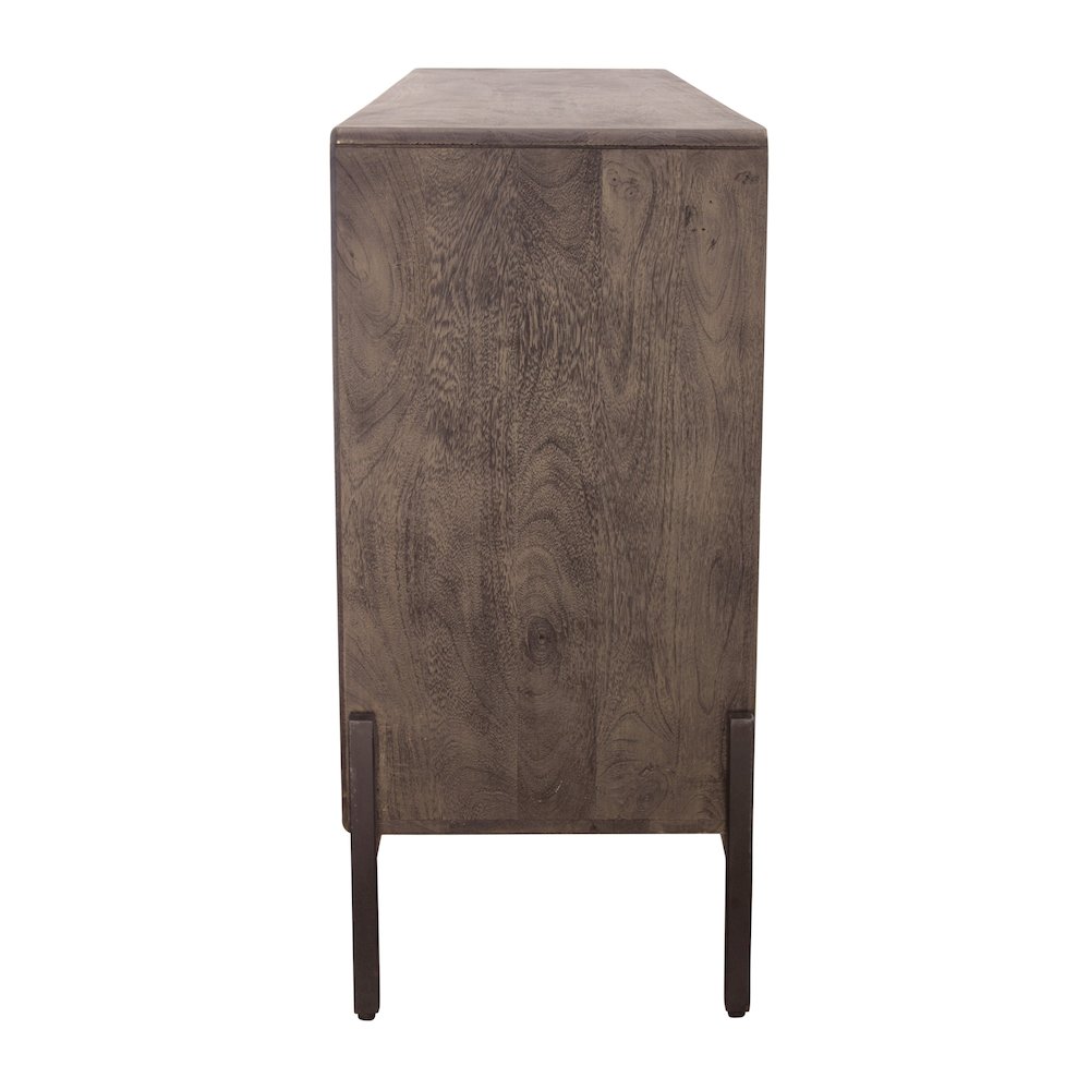 Bristol 3-Door Sideboard - Smoked Ash. Picture 6
