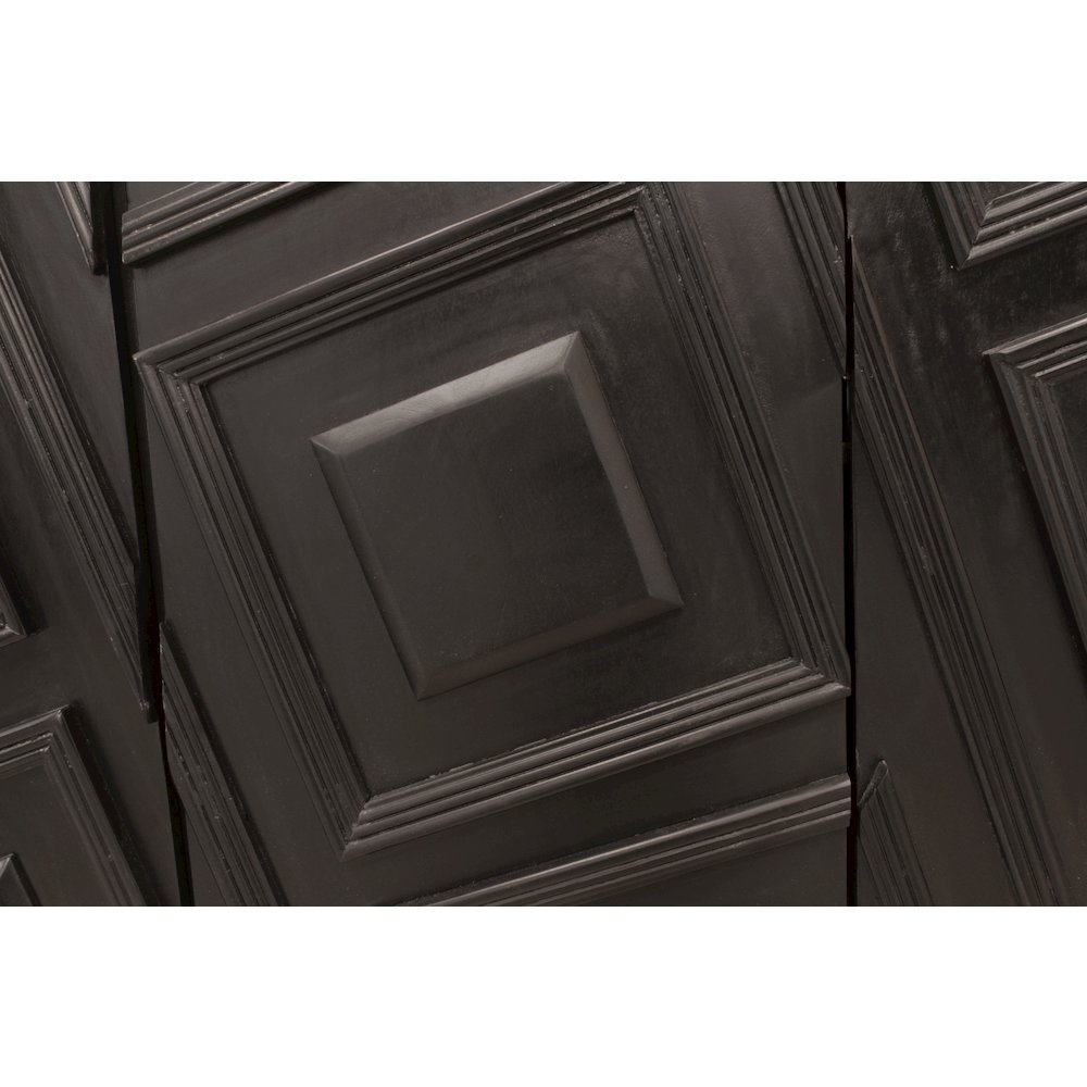Cahill 4-Door Sideboard - Black. Picture 6
