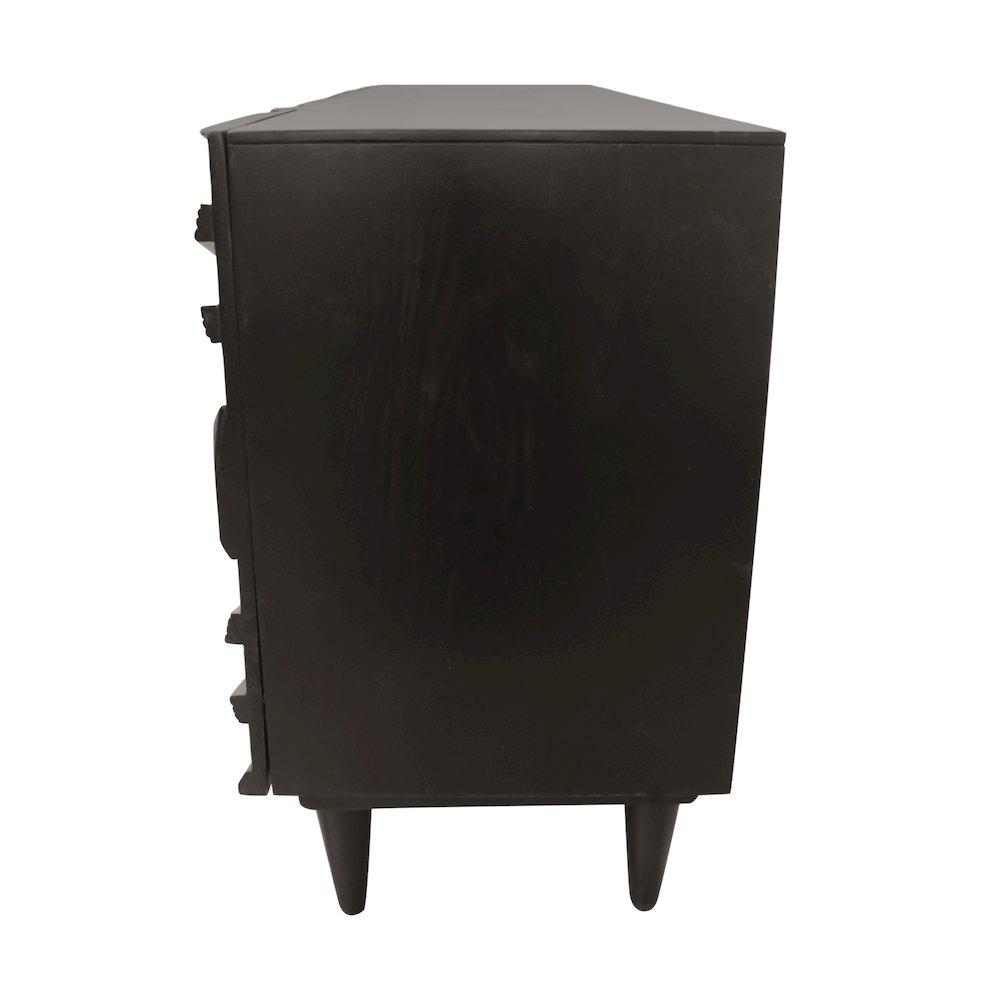Cahill 4-Door Sideboard - Black. Picture 7