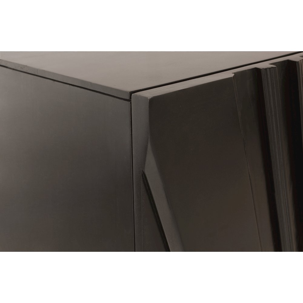 Cahill 4-Door Sideboard - Black. Picture 5