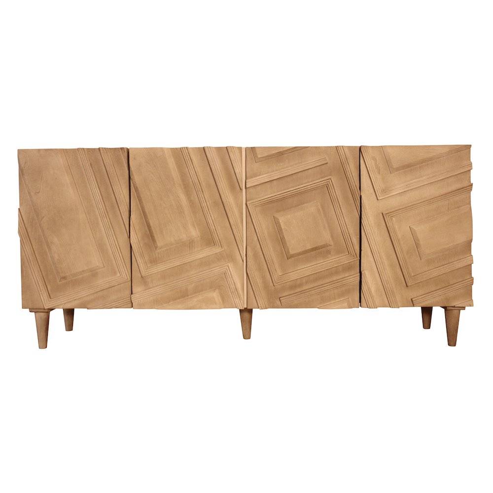 Cahill 4-Door Sideboard - Sand Oak. Picture 3