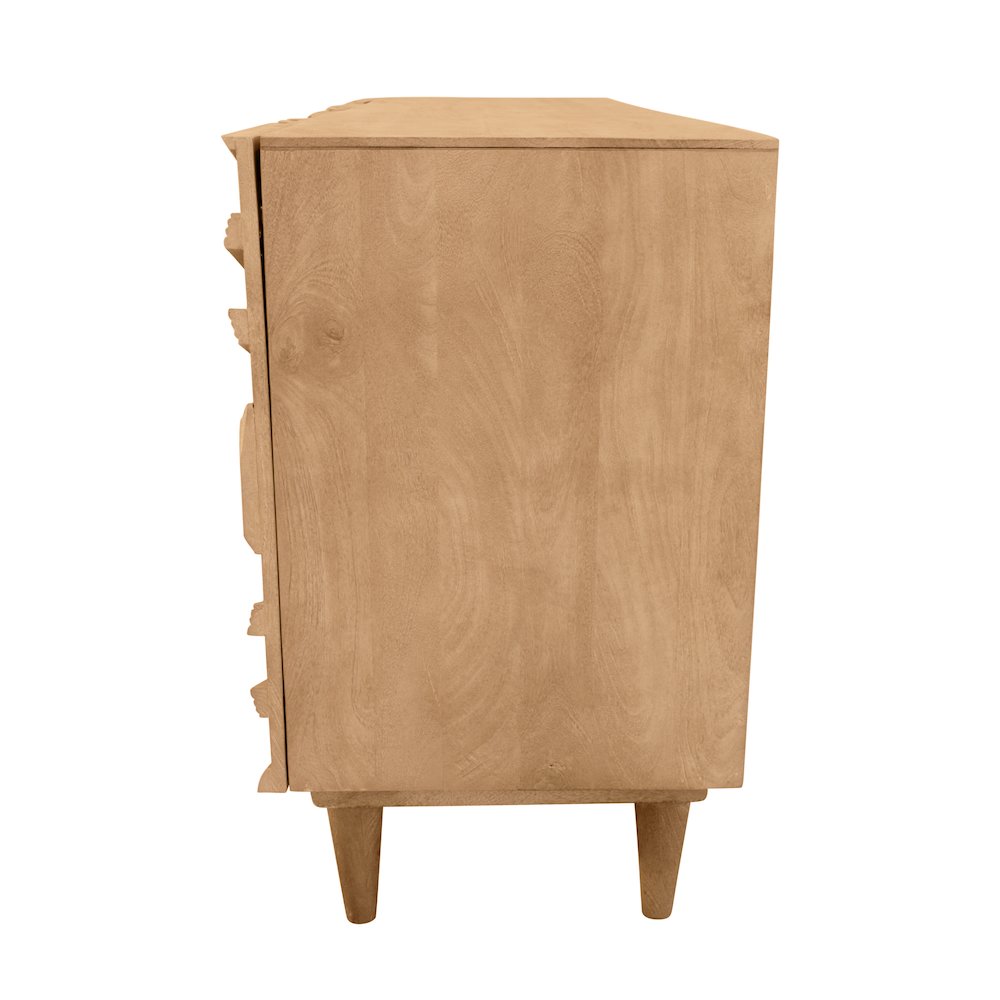 Cahill 4-Door Sideboard - Sand Oak. Picture 7