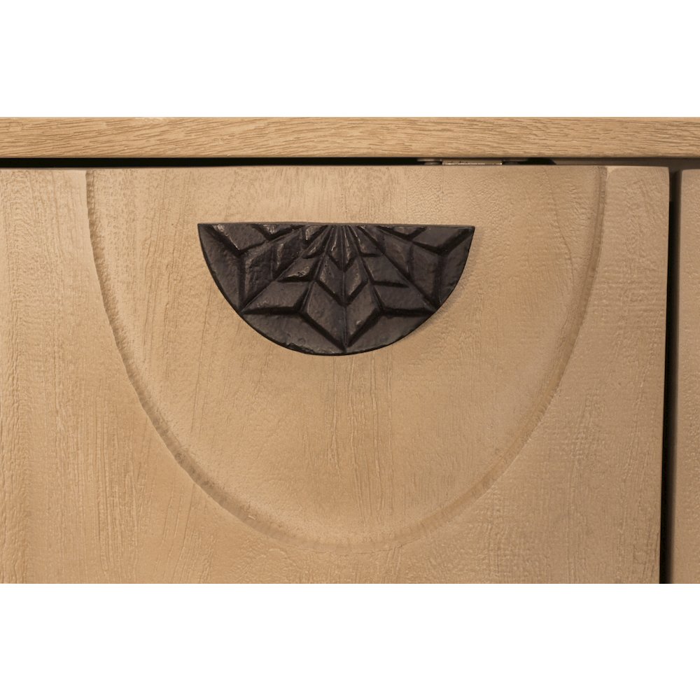 Terrance 4-Door Sideboard - Natural. Picture 6