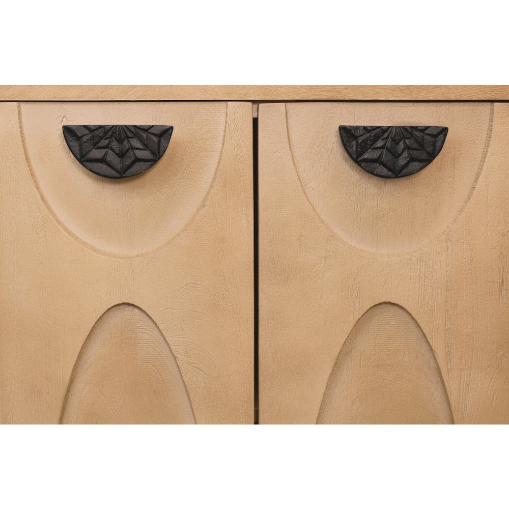 Terrance 4-Door Sideboard - Natural. Picture 9