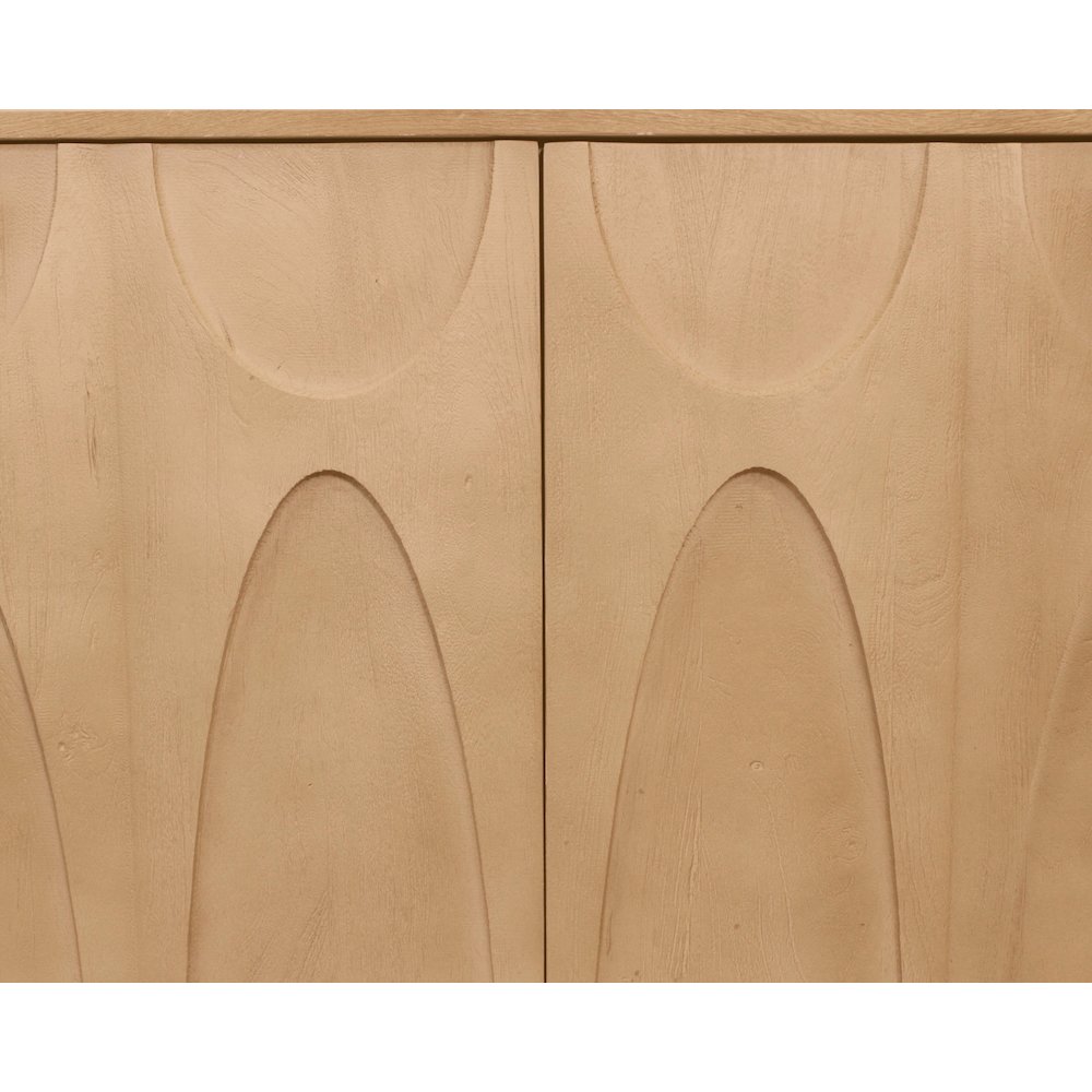 Terrance 4-Door Sideboard - Natural. Picture 7