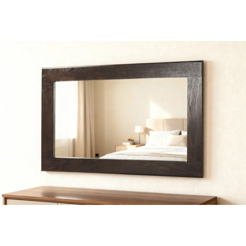 Carmenita Mirror in Rich Umber. Picture 2