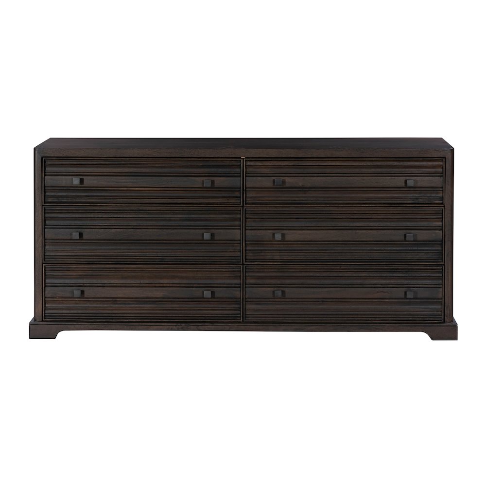 Carmenita 6-Drawer Dresser in Rich Umber. Picture 8