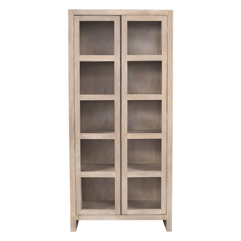 Argyle Cabinet in Light Ash Ivory Reclaimed Wood. Picture 2