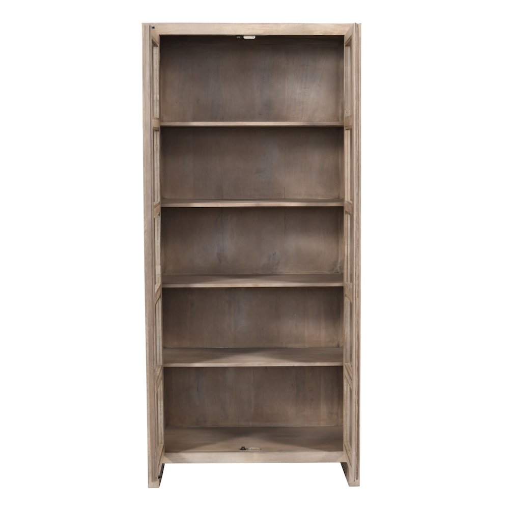 Argyle Cabinet in Light Ash Ivory Reclaimed Wood. Picture 4