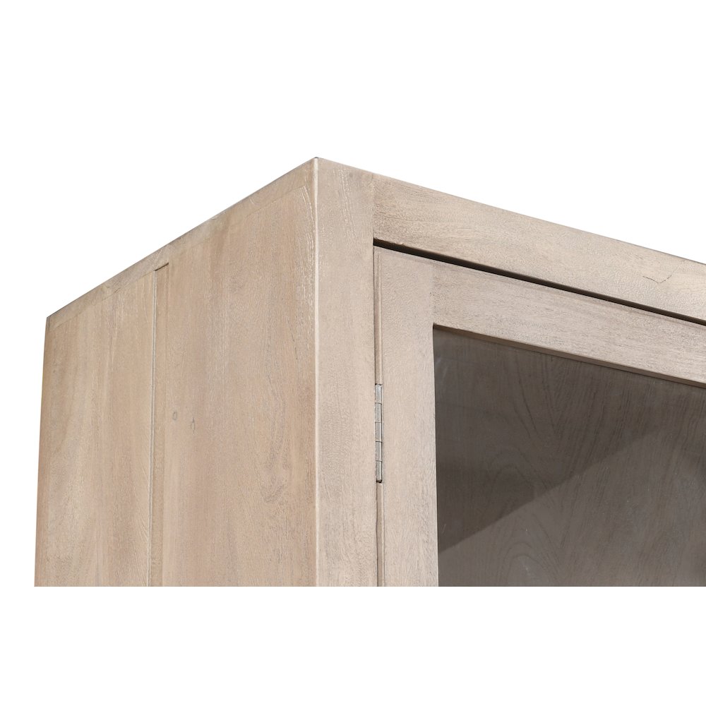 Argyle Cabinet in Light Ash Ivory Reclaimed Wood. Picture 5