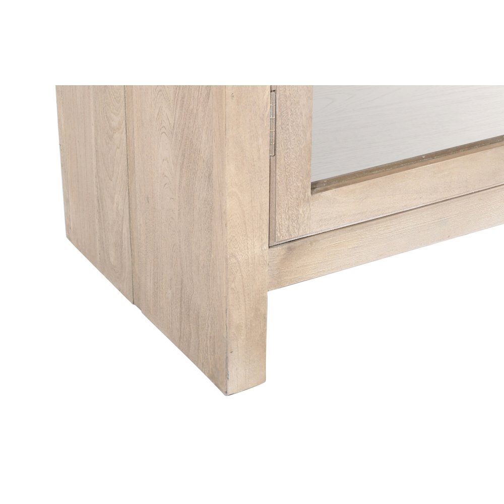 Argyle Cabinet in Light Ash Ivory Reclaimed Wood. Picture 6
