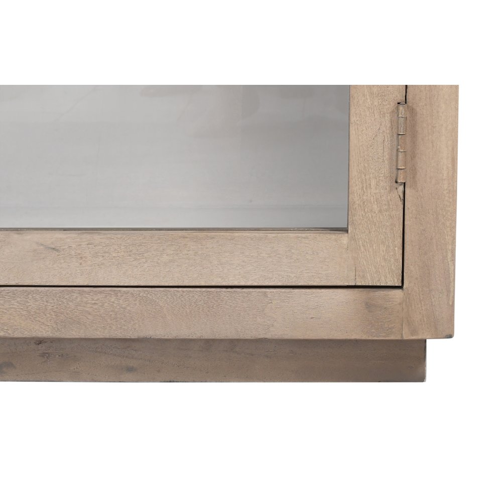 Argyle Bookcase in Light Ash Ivory Reclaimed Wood. Picture 6