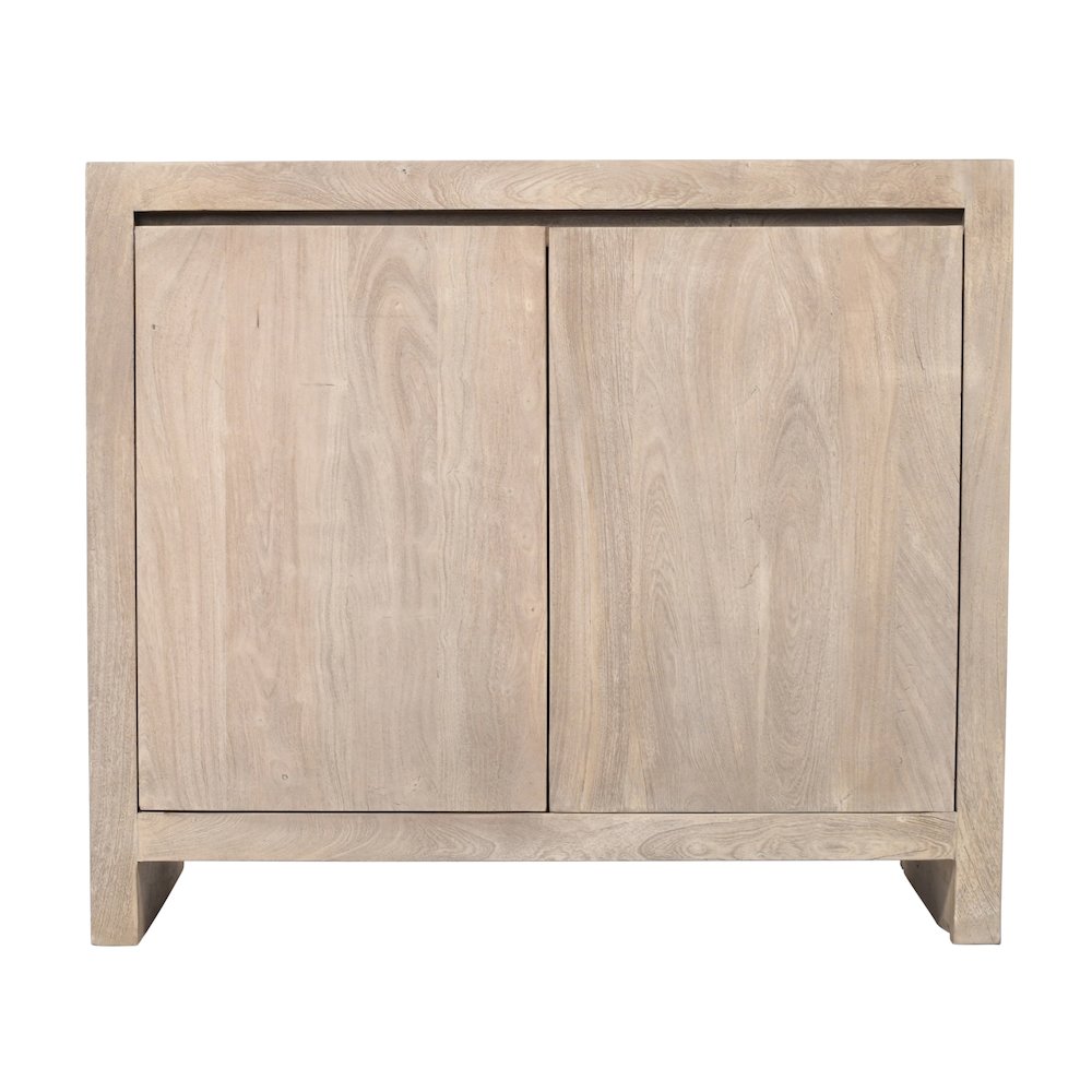 Argyle 2-Door Sideboard in Light Ash Ivory Reclaimed Wood. Picture 2