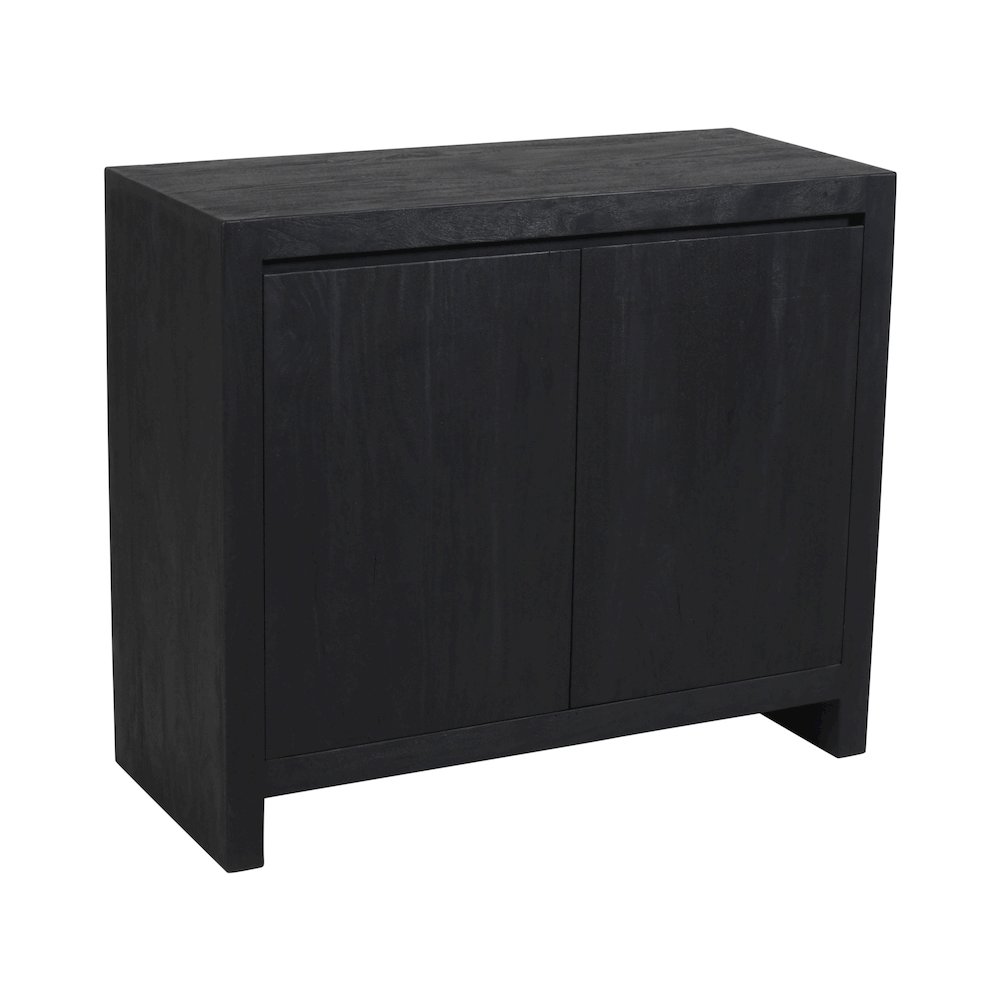 Argyle 2-Door Sideboard in Graphite Black Reclaimed Wood. Picture 3