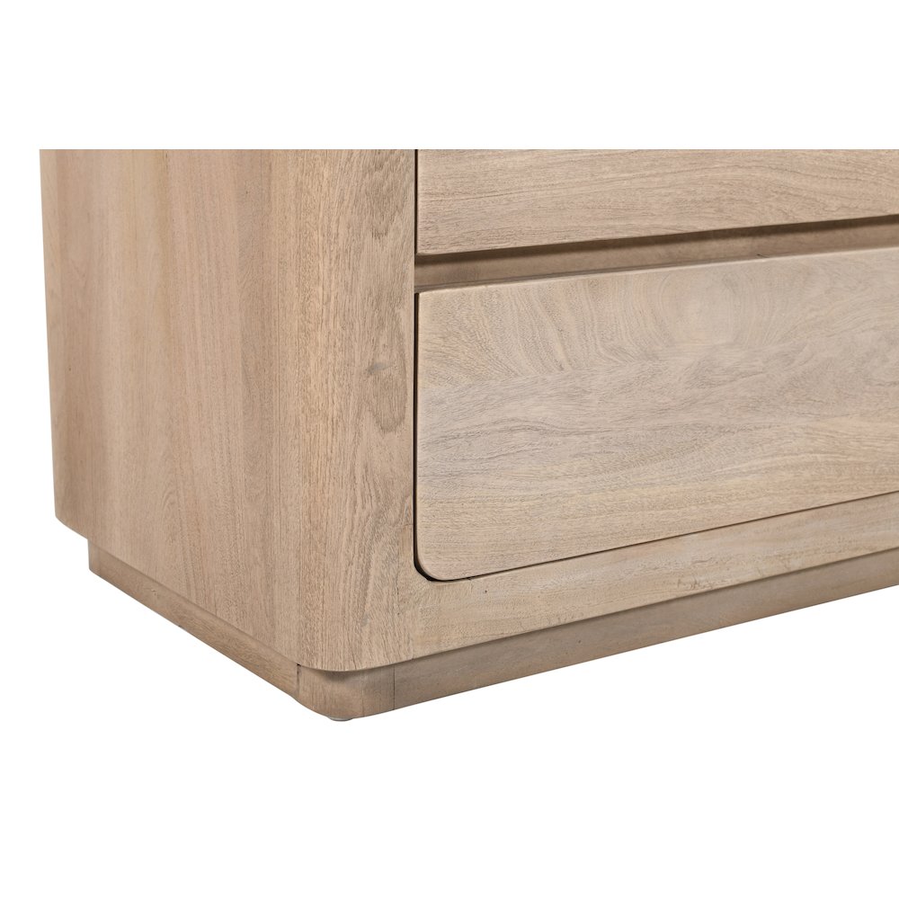Argyle Dresser in Light Ash Ivory Reclaimed Wood. Picture 6