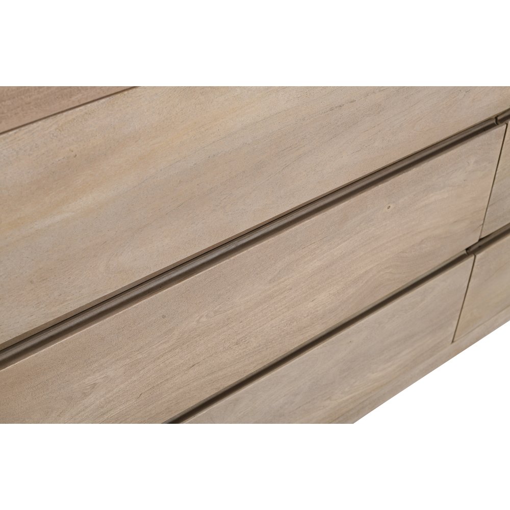 Argyle Dresser in Light Ash Ivory Reclaimed Wood. Picture 7