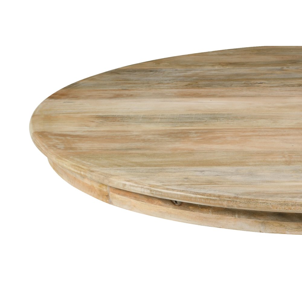 Coastal Jenna 48" Pedestal Dining Table. Picture 3